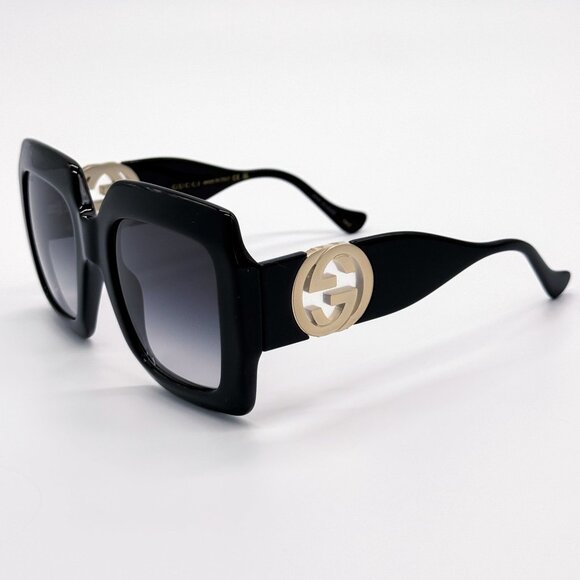 NEW GUCCI SUNGLASSES GG1022S 001 BLACK WOMEN EYEWEAR GUCCI main image 4